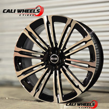 24 Inch Range Rover Rims Full Sizesport Hse Se Sv P400 Black Wheels Tires