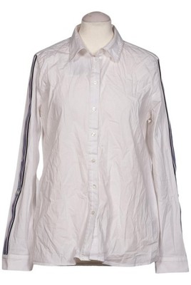 Comma Bluse Damen Oberteil Hemd Hemdbluse Gr. 40 Baumwolle Weiß #xvl3ai5