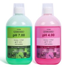 pH Calibration Solution, 4.00 7.00 pH Buffer Calibration Solution, Each 500mL...