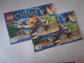 LEGO Legends of CHIMA: Lennox' Lion Attack (70002) 99% Complete