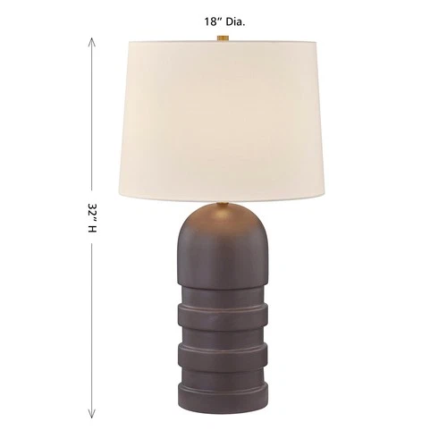 Savoy House 11-CD15 Wehunt 32" Tall LED Buffet Table Lamp by Coco - Brown - Picture 6 of 9