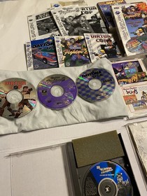 Sega Saturn MK-80000A Console + 39 Games ,Controllers ,+ More-Bundle/Lot(Tested)