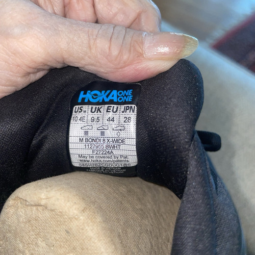 HOKA Women's NEW Bondi 8 Black Mesh Comfortable Running Shoes 1127952 Size 10 - Bild 3 von 3