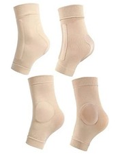 2 Pairs Padded Skate Socks Ankle Protector Ice Skating Boots Socks Skate Ankle