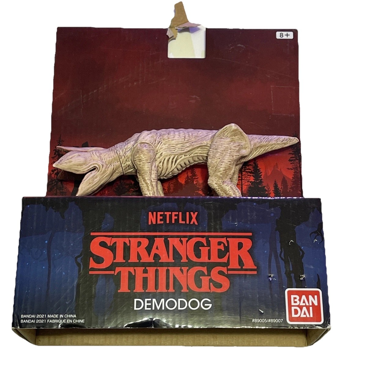 ストレンジャーシングス フィギュア デモドッグ Netflix BANDAI TOYS Stranger Things Dart-Demo Dog 7” Vinyl Monster Figure