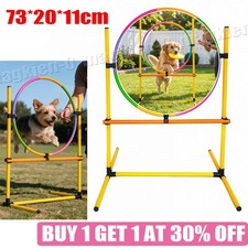 Dog Agility Training Equipment Training Jump Pole Portable Dog Jump Ring