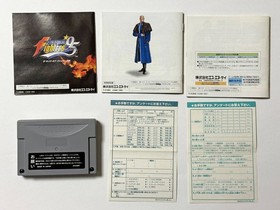Sega Saturn The King of Fighters Best Collection, used, box & manual included
