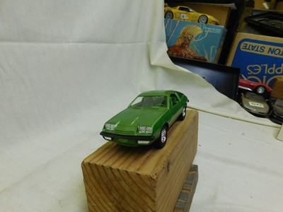 1976 CHEVY MONZA PROMO MODEL LIME GREEN METALLIC 1/25 SCALE