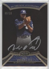 2013 Topps Tier One On the Rise Silver Ink 9/10 Wily Peralta #ORA-WP1 Auto 4y4