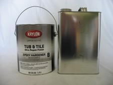 Krylon Tub and Tile Epoxy Hardener, White, 1 Gal, Part , K04591B07