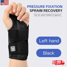 Left Right Wrist Support Brace Splint Carpal Tunnel Hand Sprain Arthritis Injury