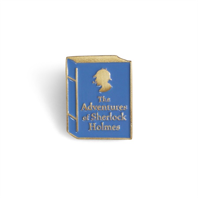 Pin Badge  Pulteney Press Sherlock Holmes by HALF MOON BAY 5055453421983