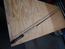 Lamiglas Series 1000 Graphite Fly Rod. 8ft. 2pc. 6wt. G1296, USA Made.