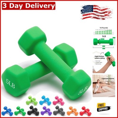 Lightweight 1-15 LB Neoprene Dumbbells Set   Ideal for Arm and Shoulder Training