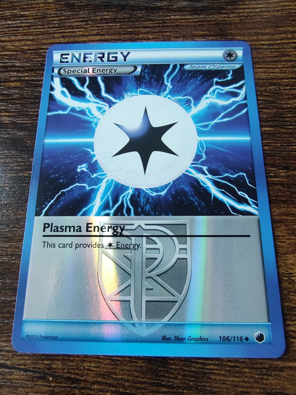 Plasma Energy 106/116 Plasma Freeze Reverse Holo Pokemon 
