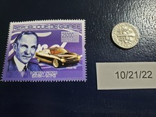 Henry Ford American Industrialist Ford 49 2007 Republique De Guinee Stamp (i)