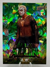 2024 UD Allure AEW Green Quartz Parallel Base Card #20  DARBY ALLIN   #'d 03/99