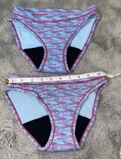 LOT OF 2 - THINX TEENS - Small 9/10- PERIOD BRIEF PANTIES - Bikini Stretchy