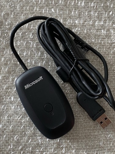 Official Adapter Microsoft Xbox 360 Controller Receiver - Black - Bild 1 von 4