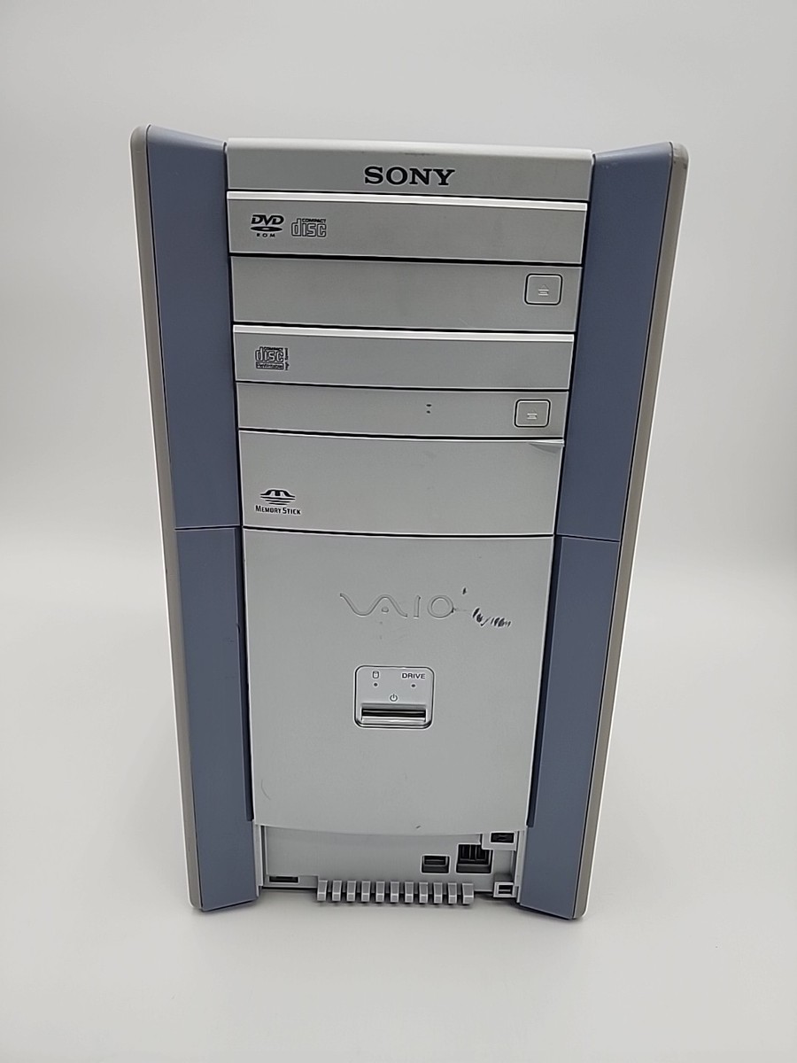 Sony Vaio PCV-7752 Desktop Windows XP Home 224MB RAM 60GB SSD | eBay