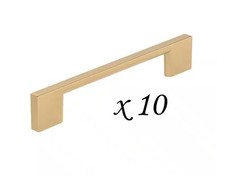10 Pack Richelieu BP8160128CHBRZ Champagne Bronze Cabinet Pull 5 1/16 Center