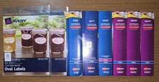 Avery Inkjet Labels Variety New Sealed