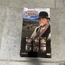 Return to Lonesome Dove Parts 1-4 VHS 1993 4 Tape Box Set 