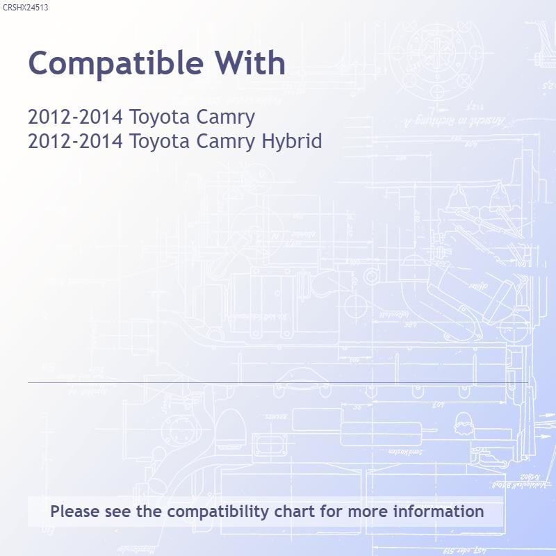 Replacement Steel Front Bumper Impact Bar For 2012-2014 Toyota Camry