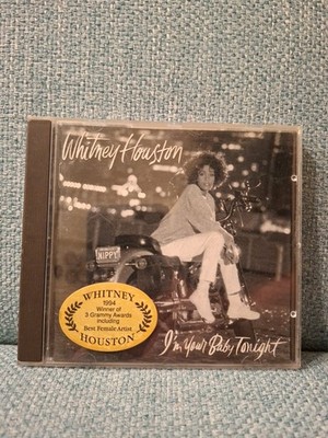 Whitney Houston - I'm Your Baby Tonight CD, Arista, 1990