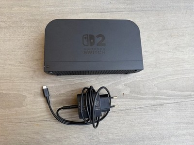 ORIGINAL NINTENDO SWITCH 2 DOCK Dockingstation TV Station BEE-005 SCHWARZ