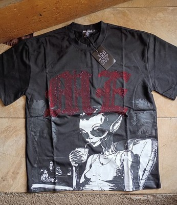 READYMADE×PSYCHWORLD エイリアンTシャツ XXL BLACK READYMADE