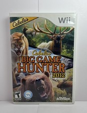 Cabela's Big Game Hunter 2012 (Nintendo Wii, 2011) Complete W/ Manual CIB