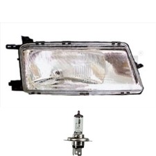 Scheinwerfer rechts H4 für Opel Vectra A 86_ 87_ J89 88_ 89_ inkl. Osram Lampen