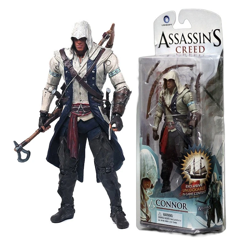 Grande Figurine Connor (Assassin's Creed 3) – 32 Cm, édition Freedom, Ubisoft