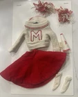 Vintage 1964 Mattel Barbie Midge Cheerleader Outfit #876