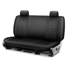 Coverking Cscqd1tt7198 Diamond Stitch 1st Row Black Custom Seat Covers Coverking Cscqd1tt7198 Diamond Stitch 1st Row Black Custom Seat Covers