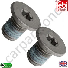 Image of Brake Disc Attachment Bolt 21663 For VW Crafter Mercedes Sprinter Vito Febi x2