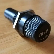 Bussmann - HCM-Z (HCM)  18A 250 Volt - Panel Mount Fuse Holder - Made in USA