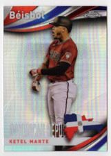 2021 Topps Chrome Ketel Marte #B-13 Beisbol-Dominican Republic Arizona
