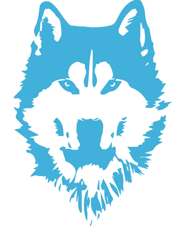 Calcomanía adhesiva de vinilo Wolf personalizada para ventana de coche/camión portátil personalizada Foto 3 de 4