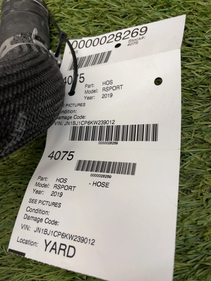 ✅ Manguera de radiador deportiva Nissan Rogue 2019 OEM Foto 3 de 3
