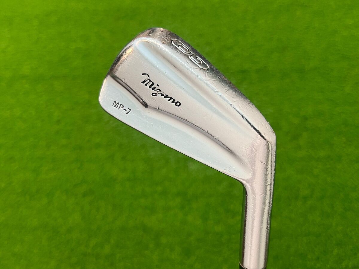 Vintage Mizuno SPL 7 Iron Regular Steel Shaft Wilson Grip Vintage Mizuno SPL 7 Iron Regular Steel Shaft Wilson Grip