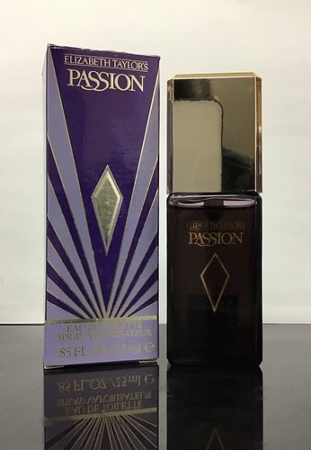 Elizabeth Taylor Passion Eau De Toilette Spray 0.85 Fl Oz/ 25 ml, As Pictured.
