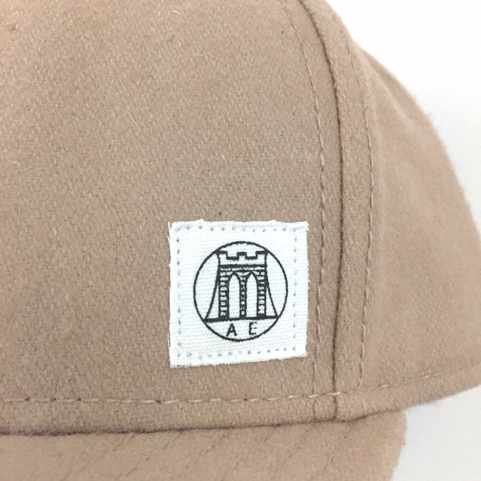 Among Equals Cap AE Script Patch Logo Wool Blend … - image 12