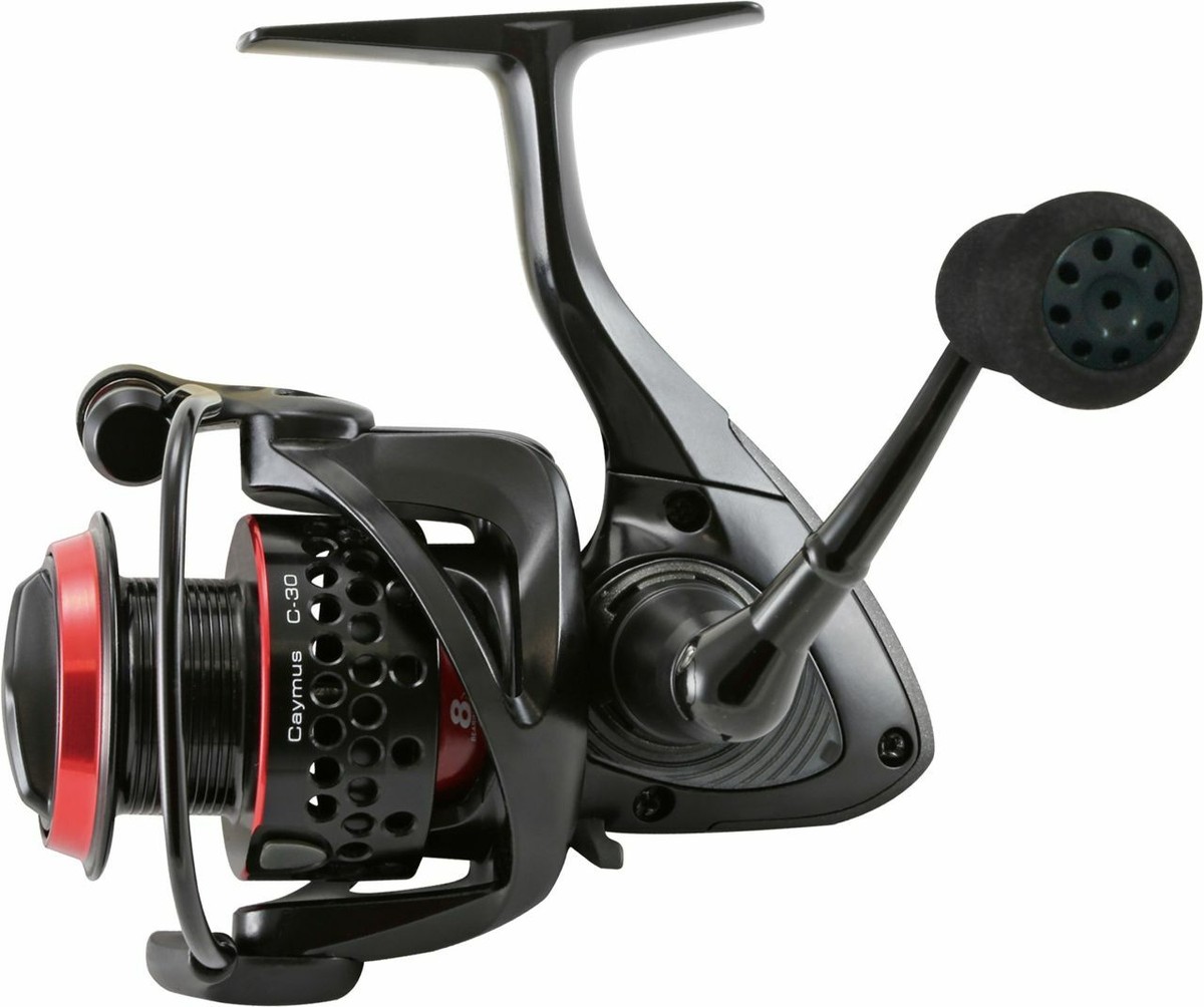 Okuma Ceymar C-65 スピニングリール セット Okuma~Ceymar C-65~Spinning Reel~Black/Red~FREE Shipping | eBay