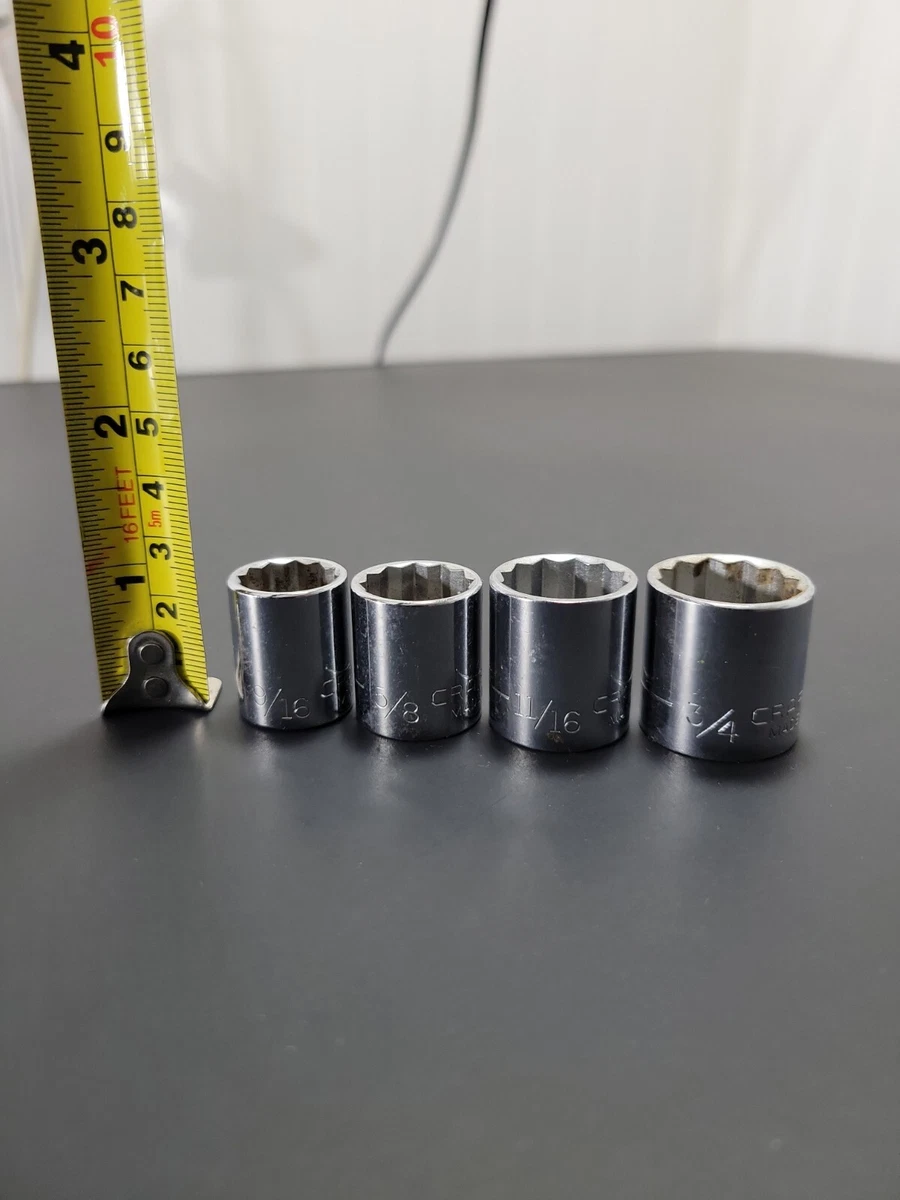 Craftsman USA Shallow Sockets 9 16