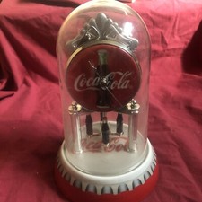 COCA COLA ANNIVERSARY DOME CLOCK - BOTTLE CAP  WITHOUT BOX