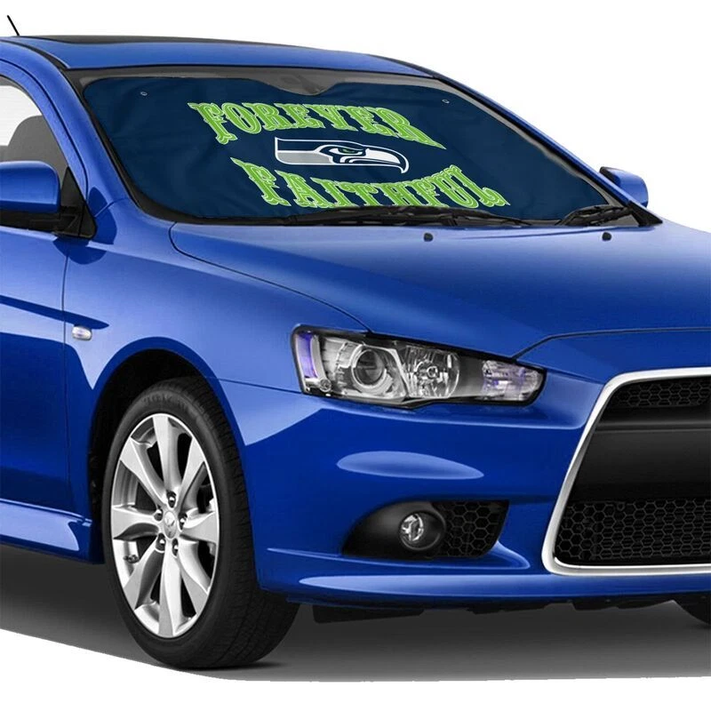 Seattle Seahawks Car Windshield Sunshade Heatproof