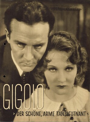 BFK 1409 | GIGOLO | Erna Morena, Igo Sym, Betty Astor, Oscar Marion