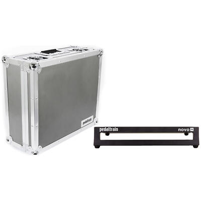 Pedaltrain NOVO 18 5-RAIL 18'' x 14.5'' PEDALBOARD w/Tour Case